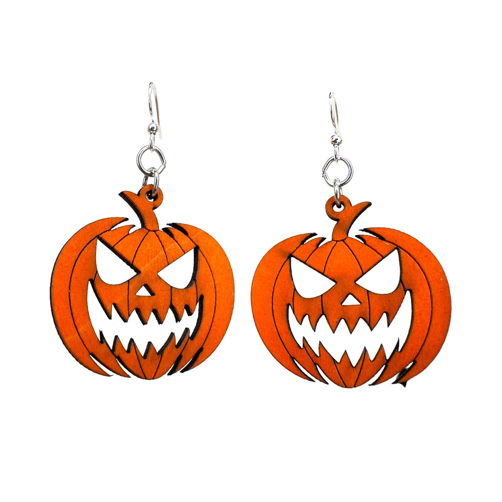 Jack-o'-Lantern Earrings