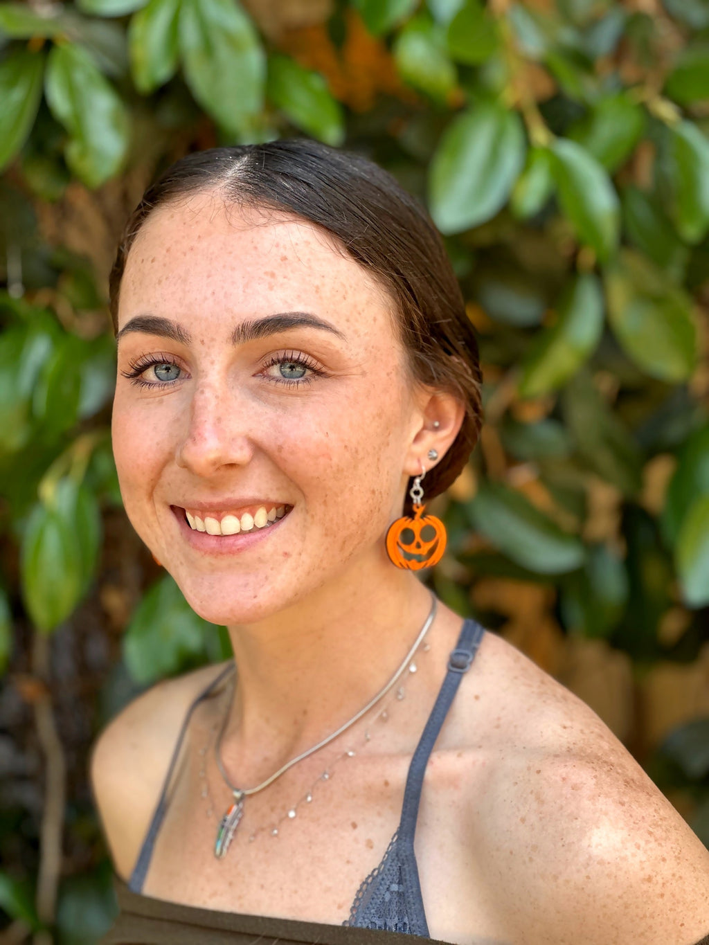 Jack-o'-Lantern Earrings