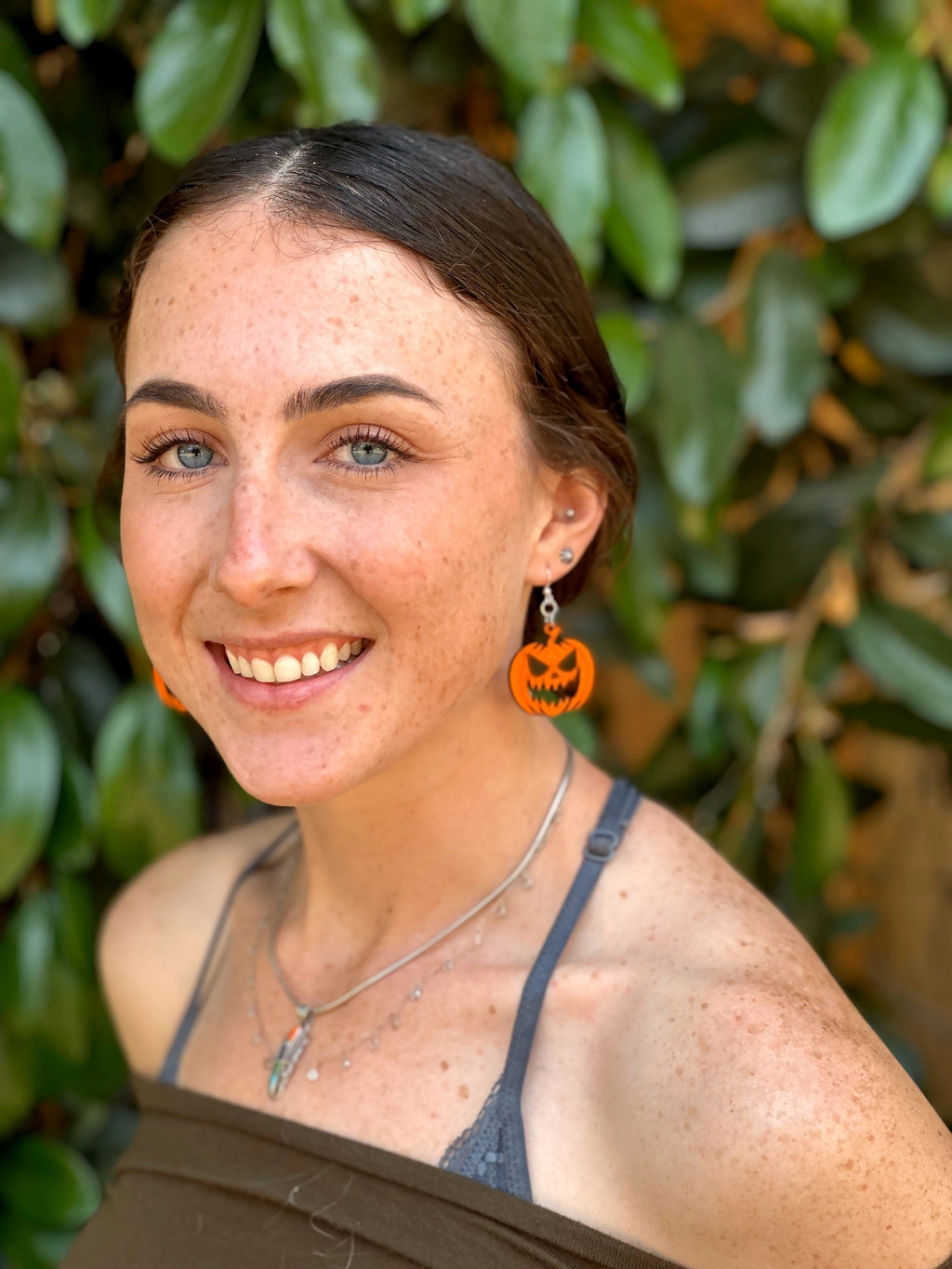 Jack-o'-Lantern Earrings
