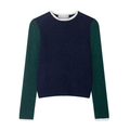 Color Block Knit Sweater