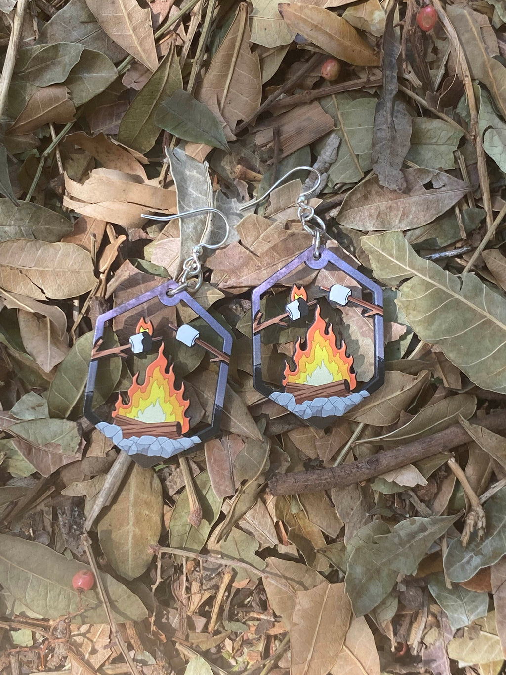 Campfire Earrings
