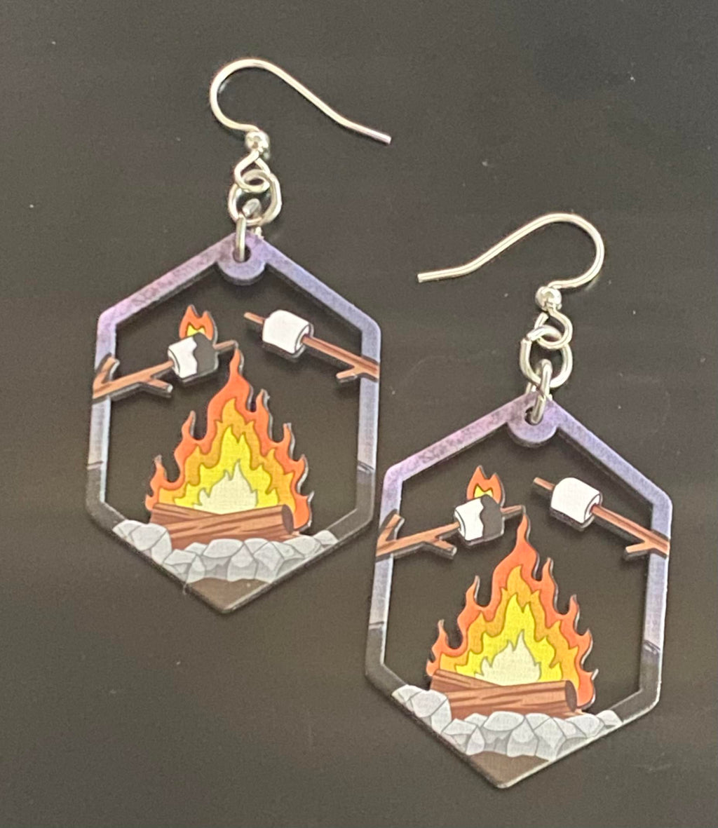 Campfire Earrings