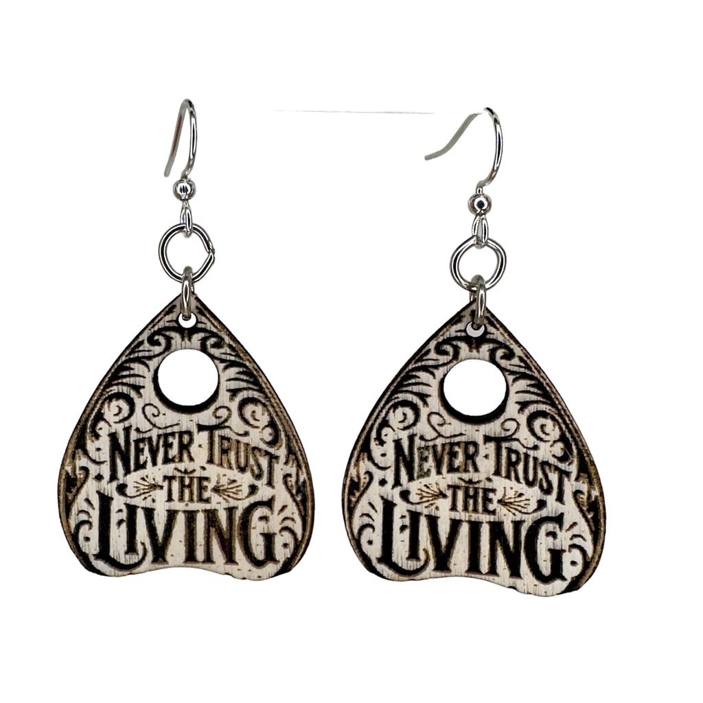 Ouija Planchette Earrings