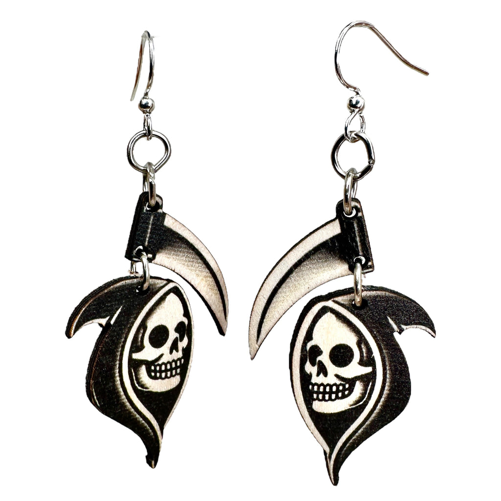 Grim Reaper Earrings