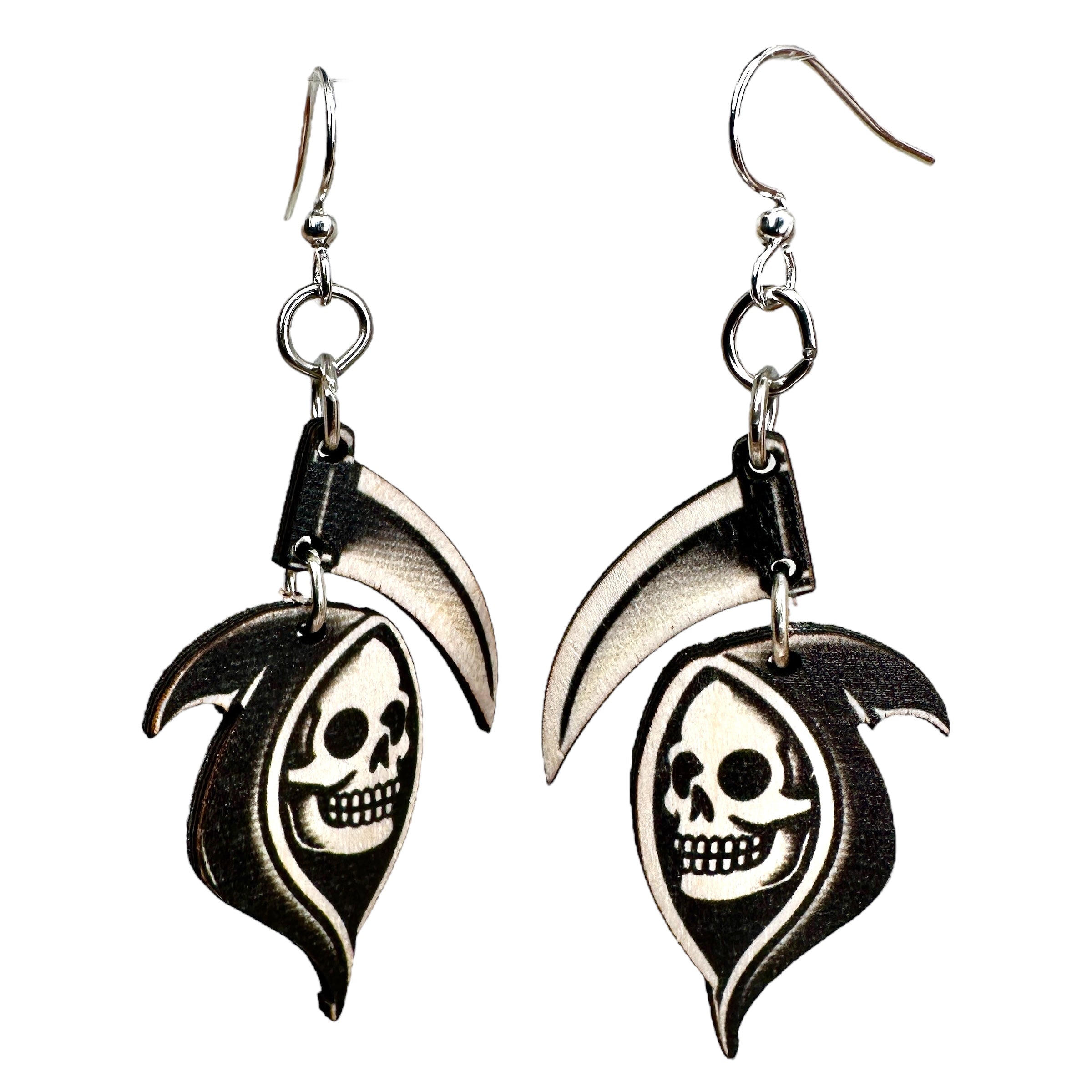 Grim Reaper Earrings