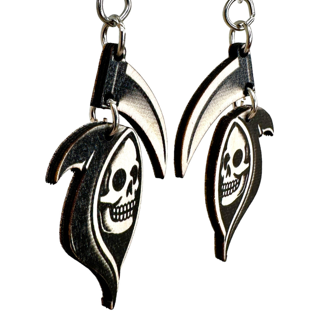 Grim Reaper Earrings