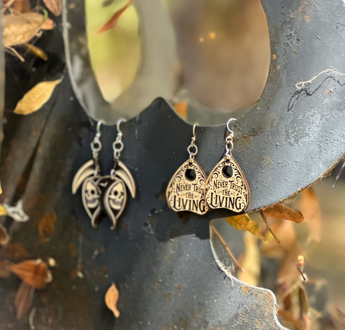 Grim Reaper Earrings