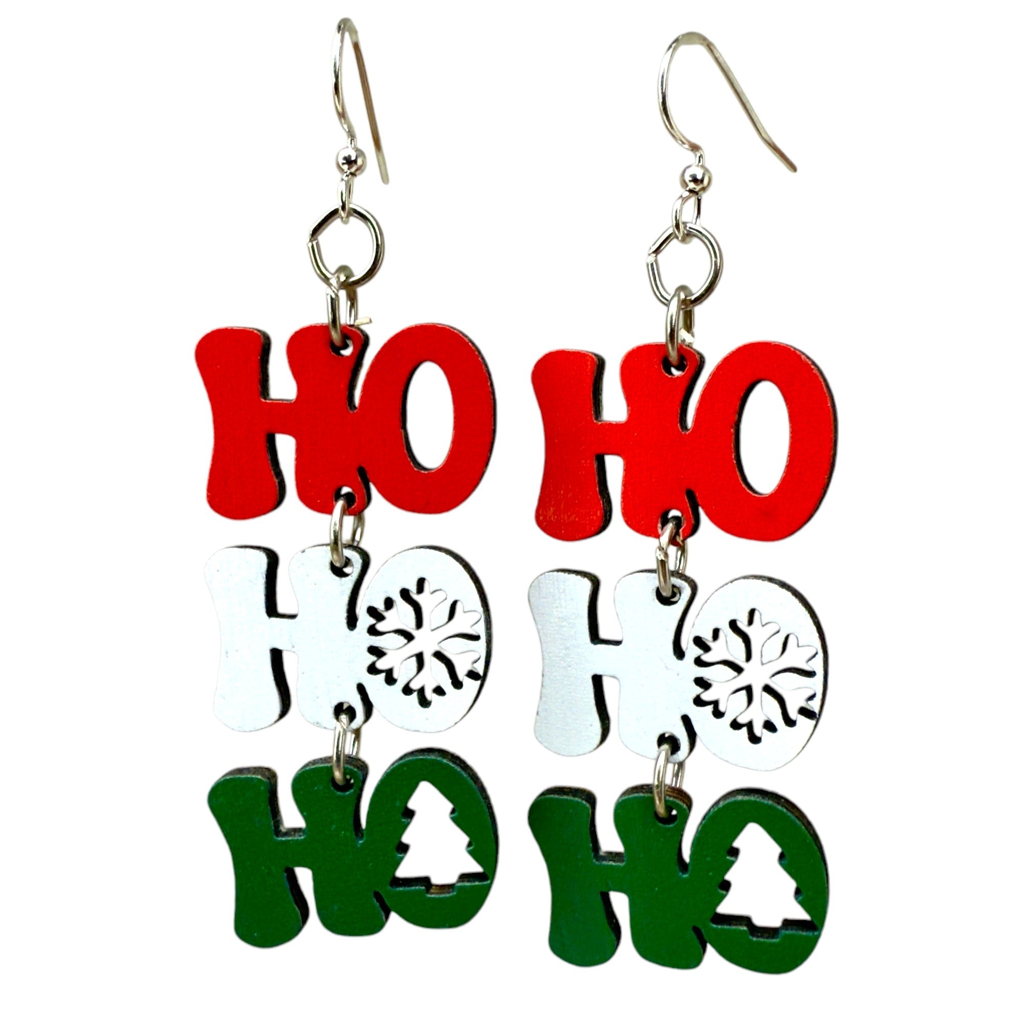 Ho Ho Ho, 'Tis the Season to Be Merry Earrings
