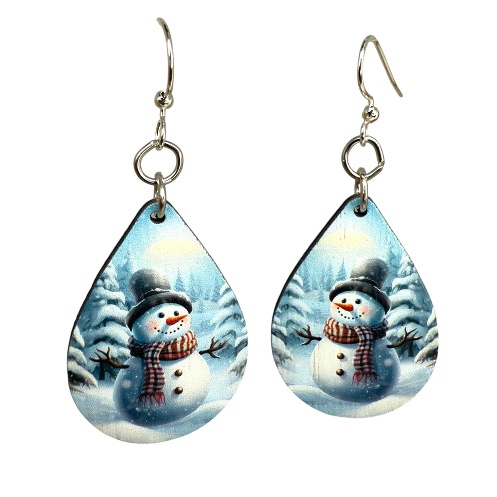 Jolly Snowman Earrings