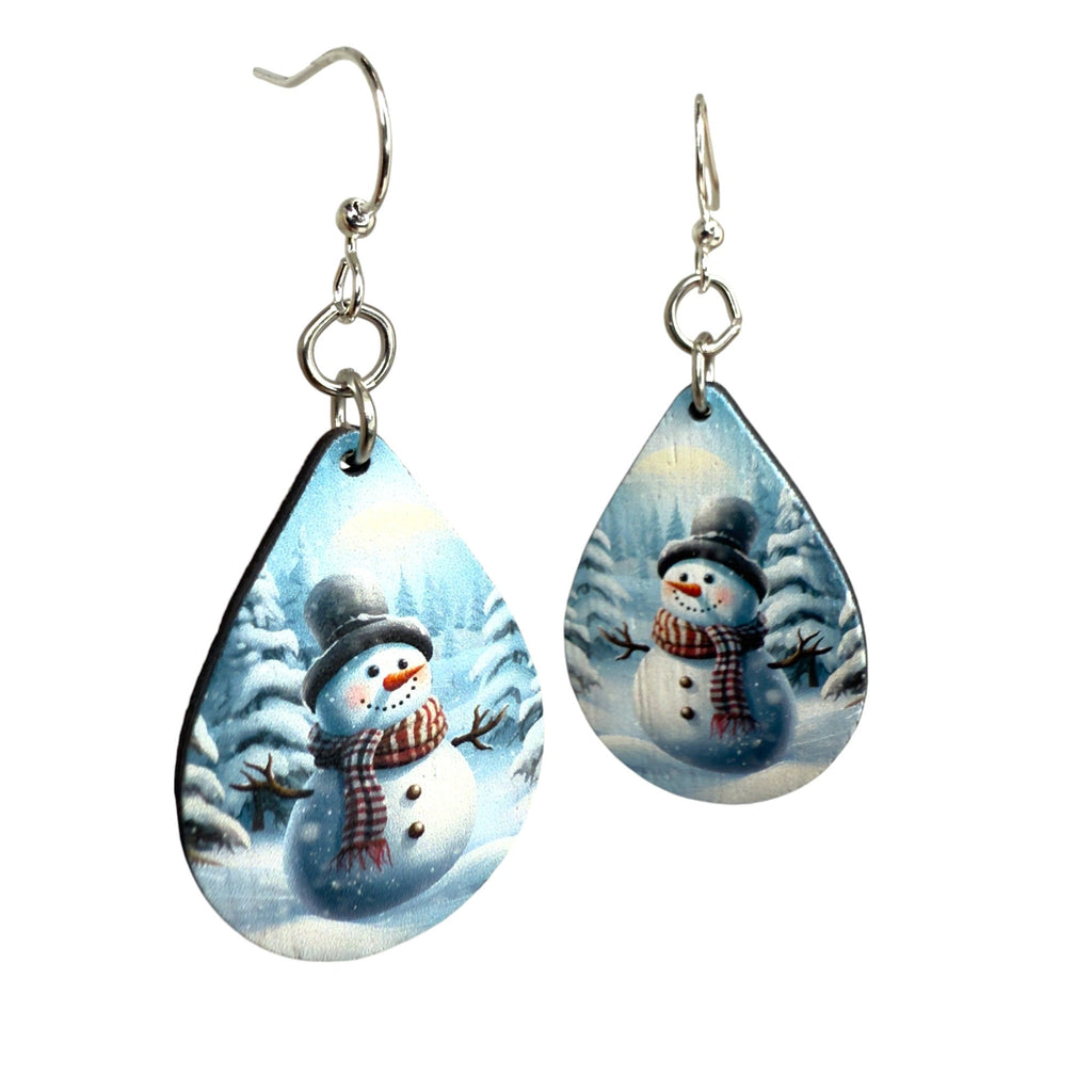 Jolly Snowman Earrings