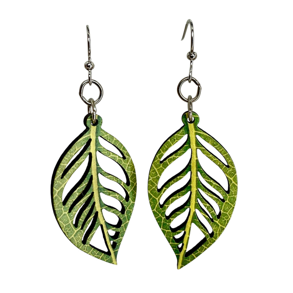 Leaf Drop Earrings