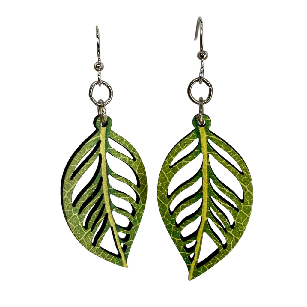Leaf Drop Earrings