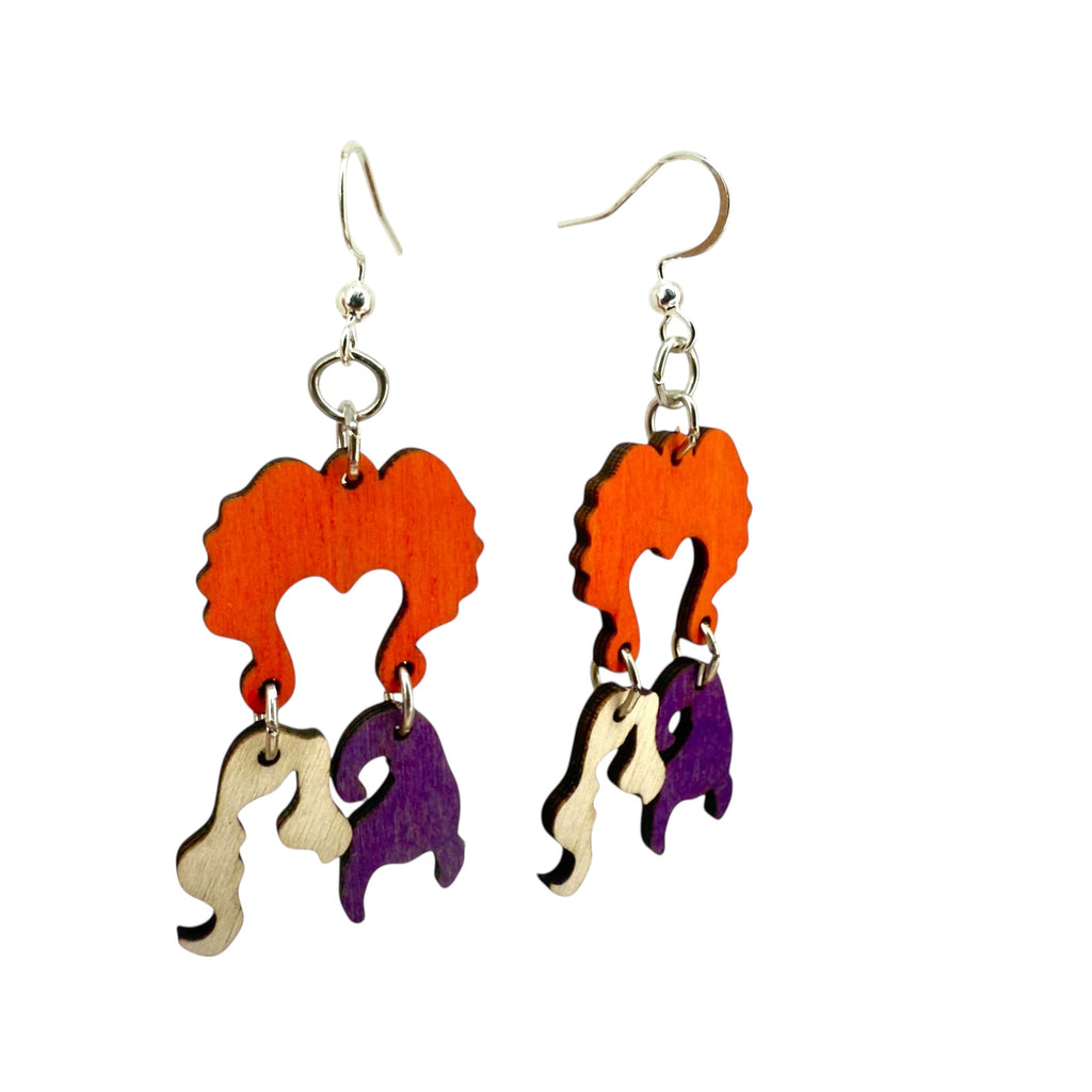 Hocus Pocus Witch Earrings