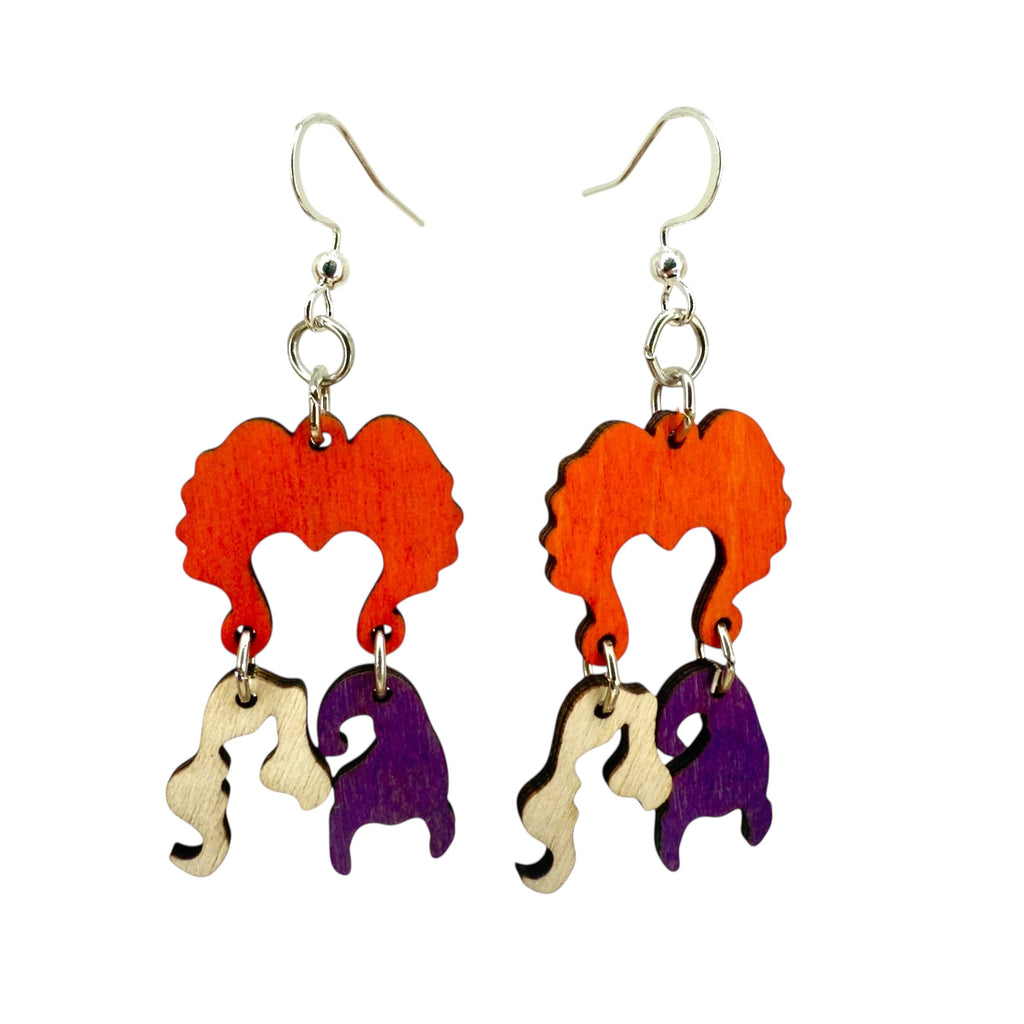 Hocus Pocus Witch Earrings