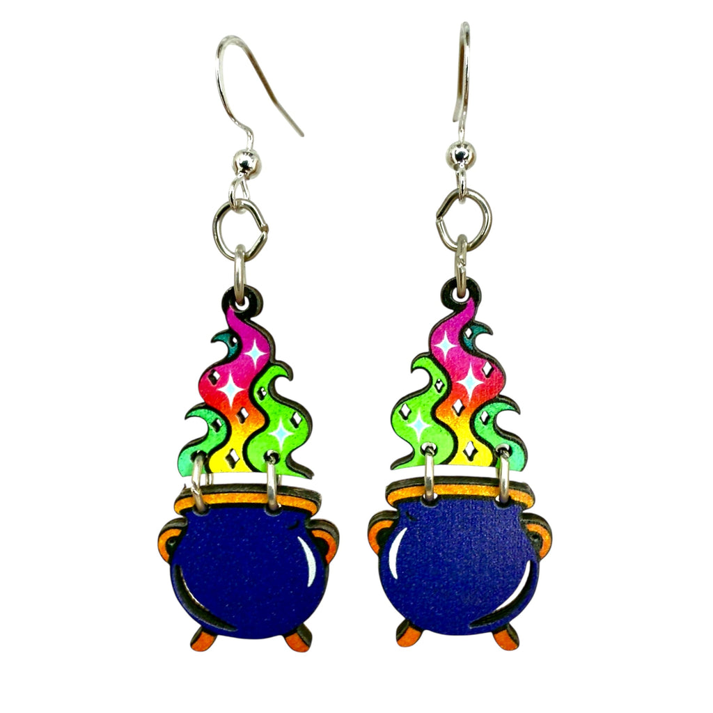 Witch's Cauldron Earrings