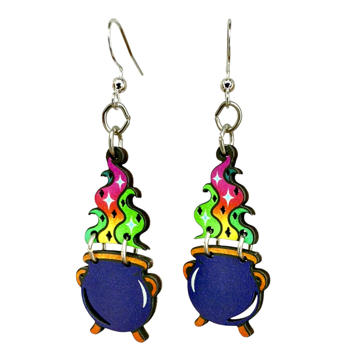 Witch's Cauldron Earrings