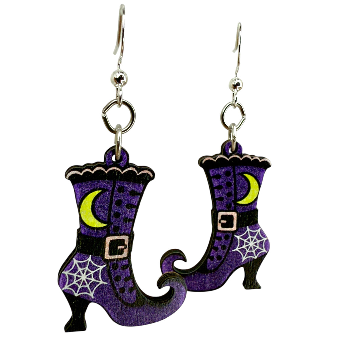 Witch Boot Earrings