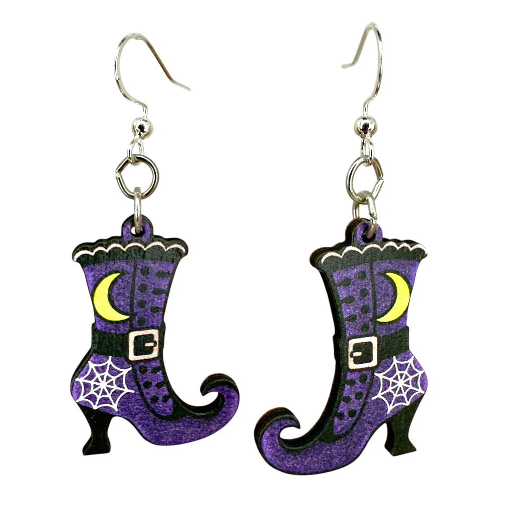 Witch Boot Earrings