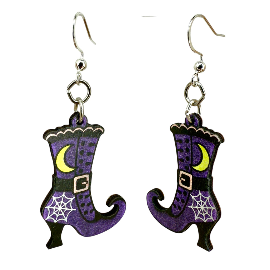 Witch Boot Earrings