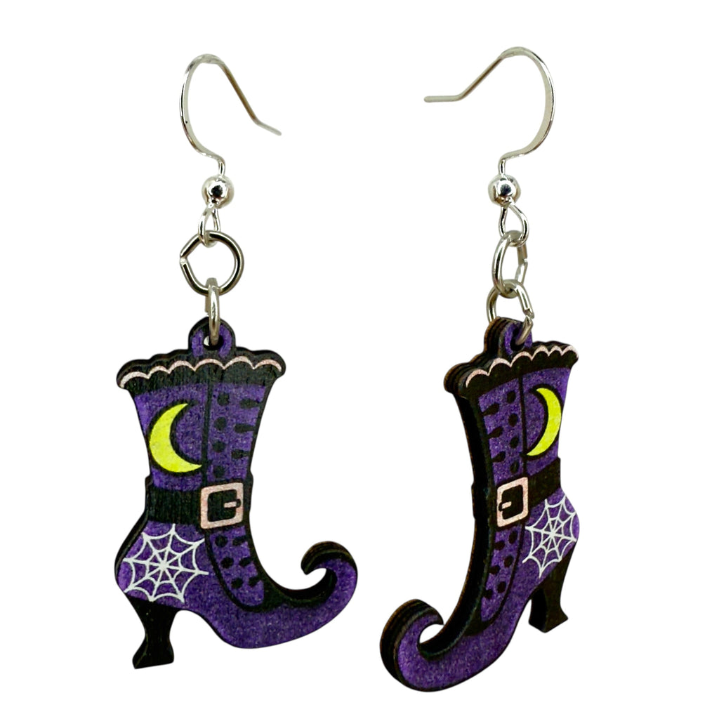 Witch Boot Earrings