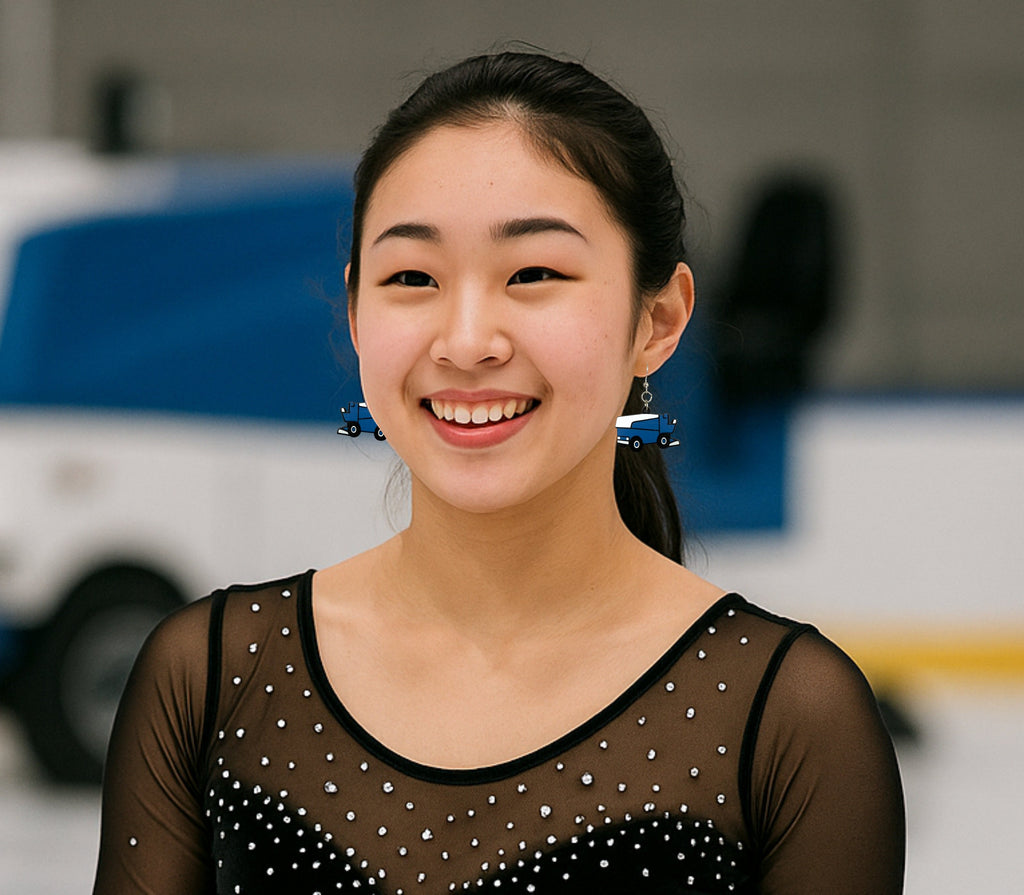 Zamboni Earrings