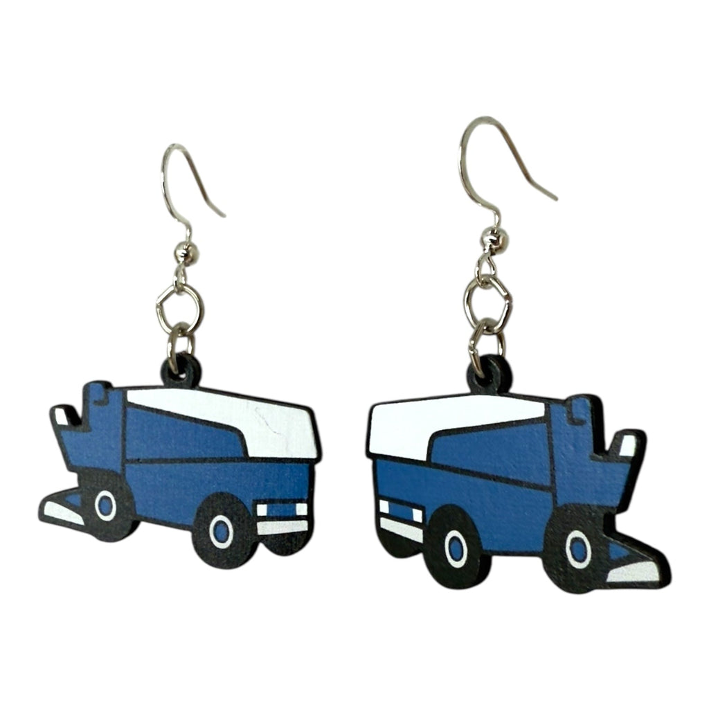 Zamboni Earrings