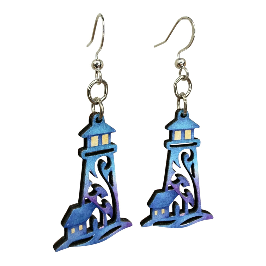 Midnight Lighthouse Earrings