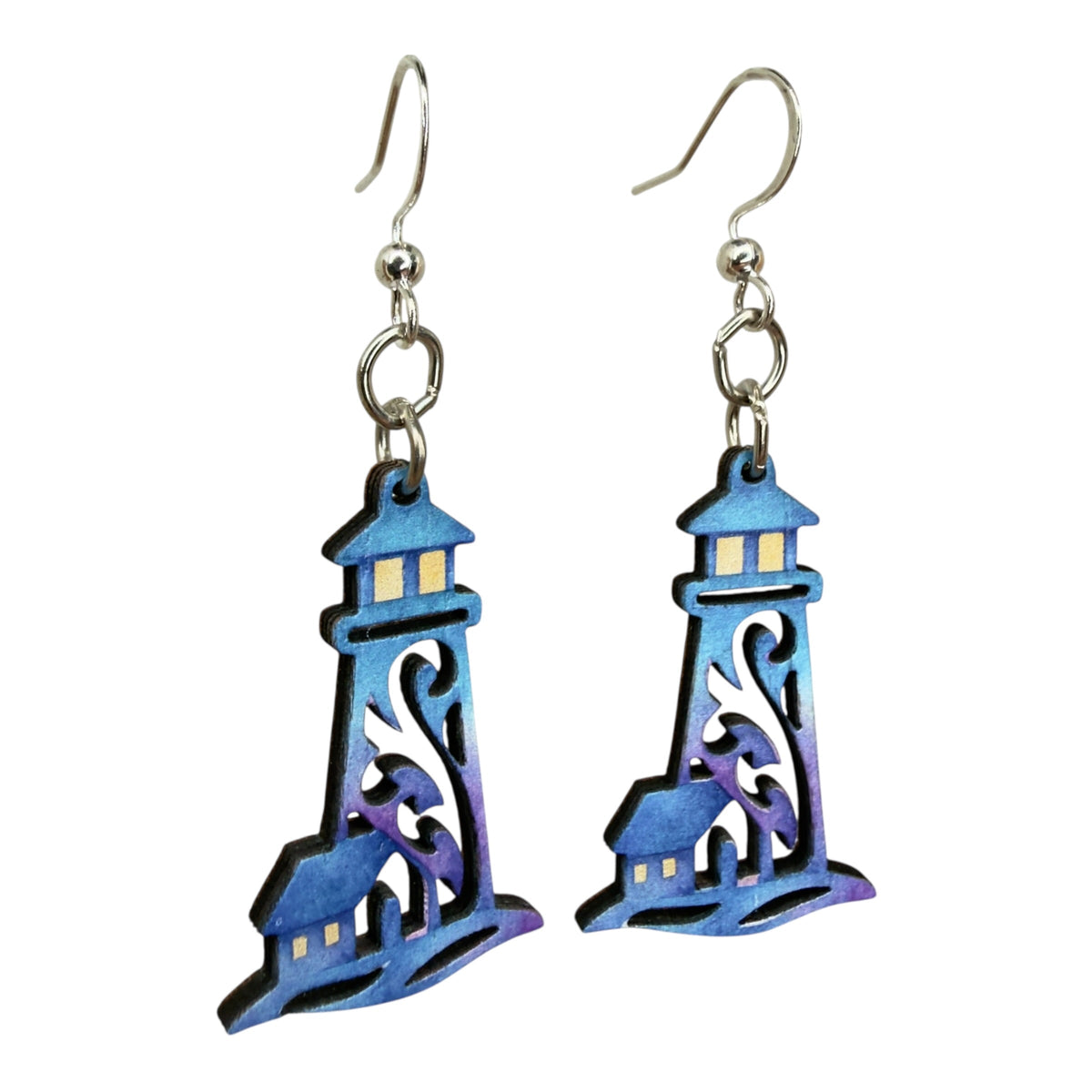 Midnight Lighthouse Earrings