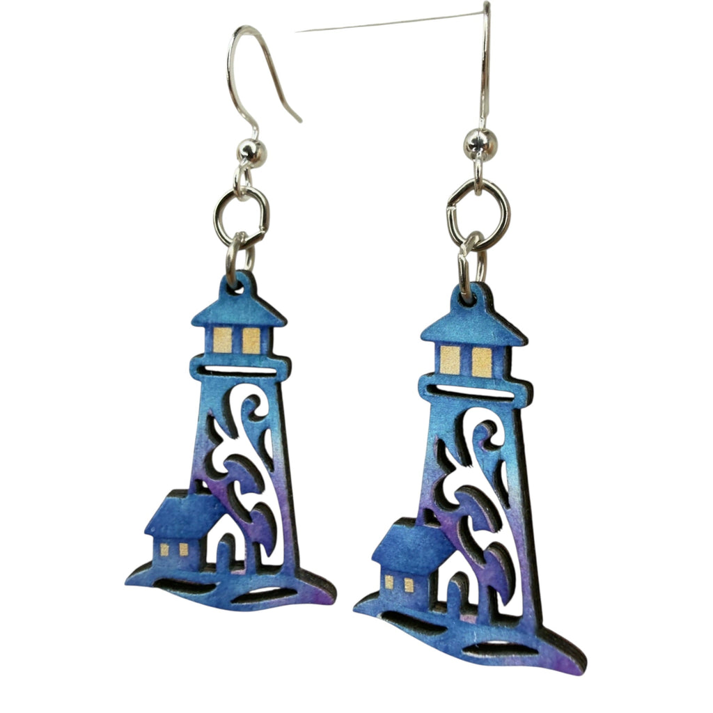 Midnight Lighthouse Earrings