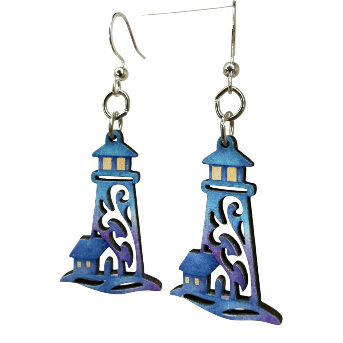 Midnight Lighthouse Earrings