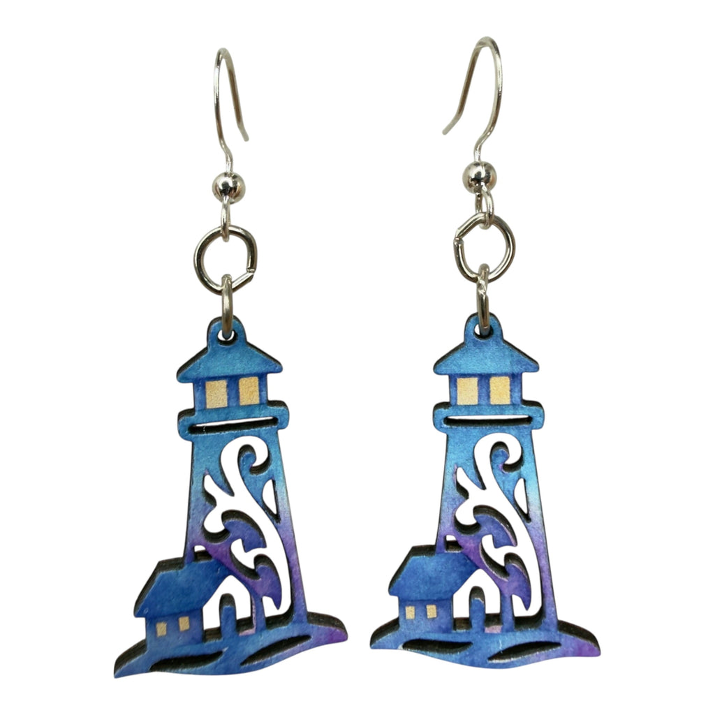 Midnight Lighthouse Earrings