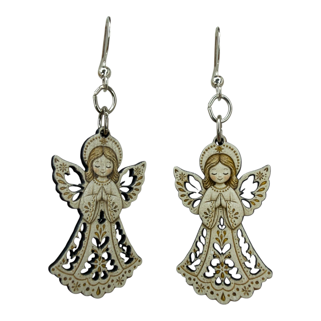 Christmas Angel Earrings