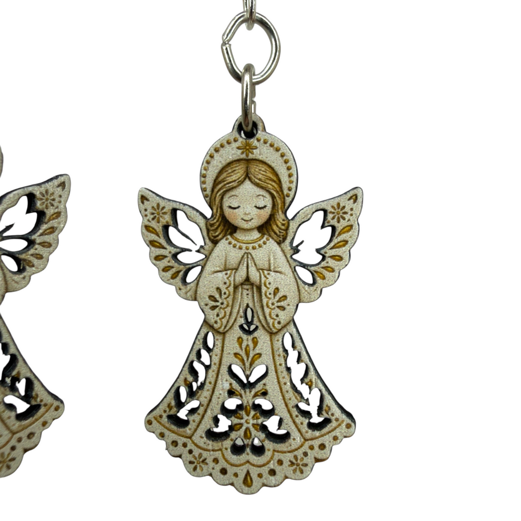 Christmas Angel Earrings