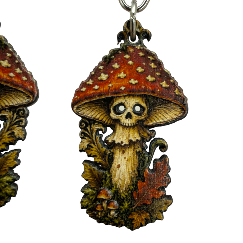 Possessed Mushroom Earrings