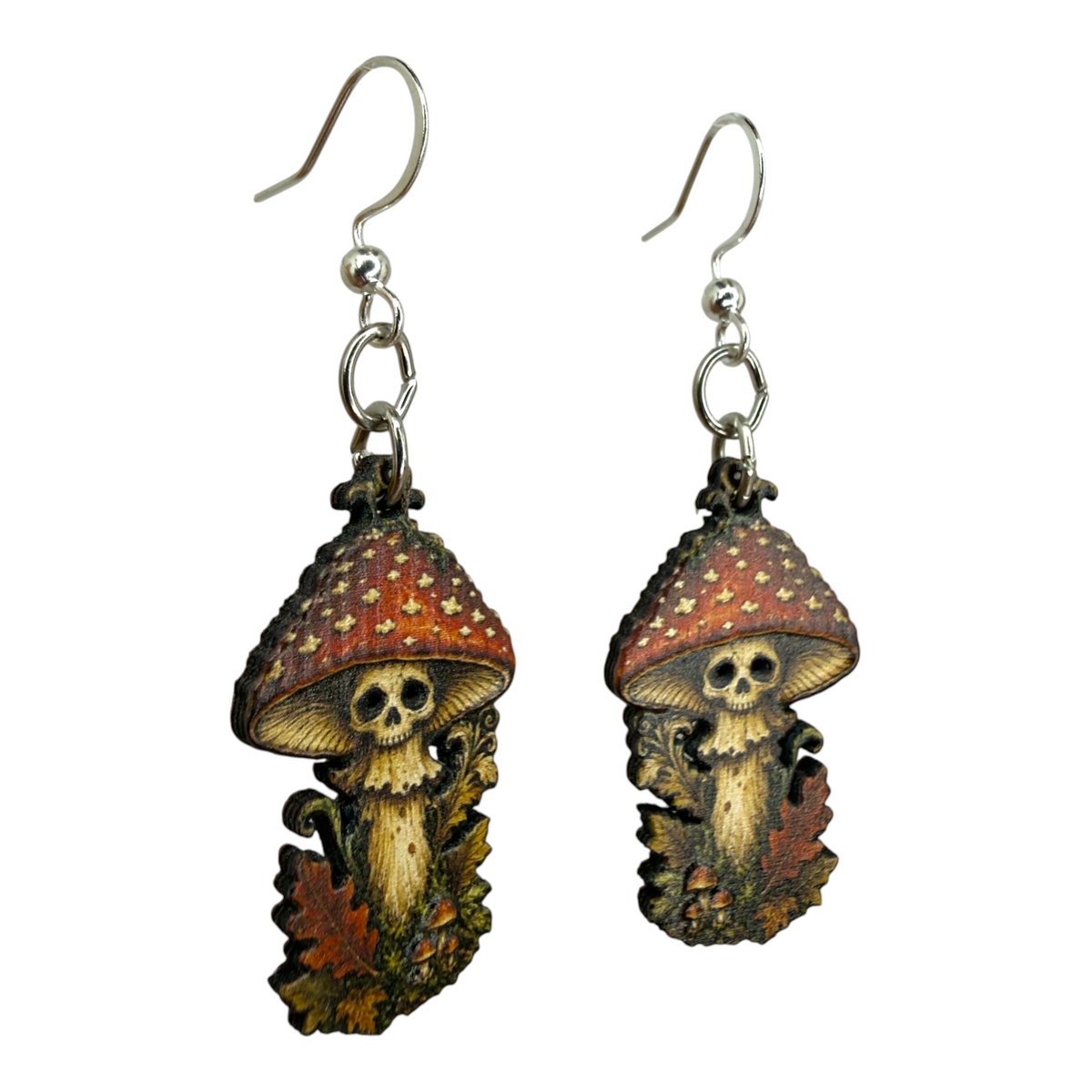 Possessed Mushroom Earrings