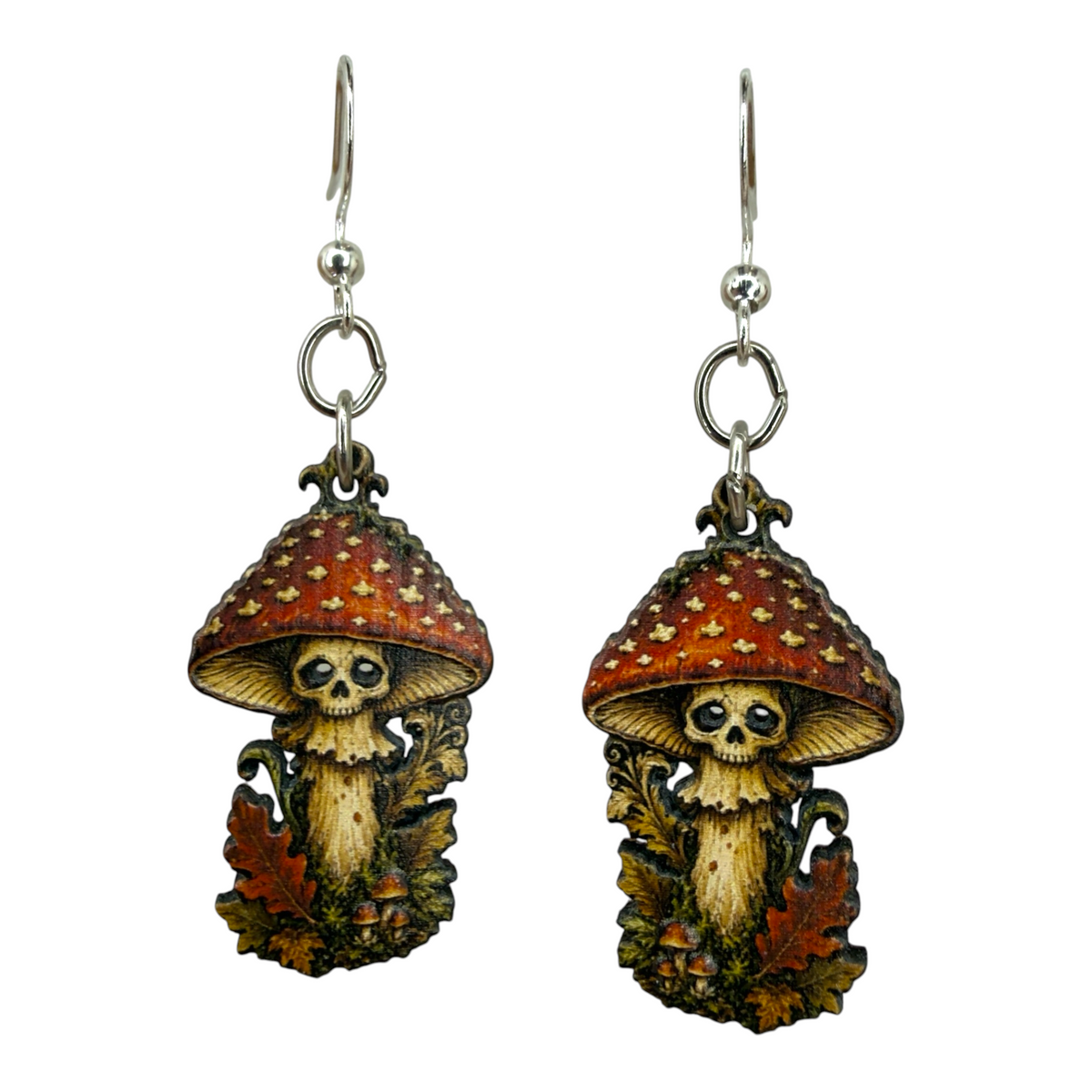 Possessed Mushroom Earrings