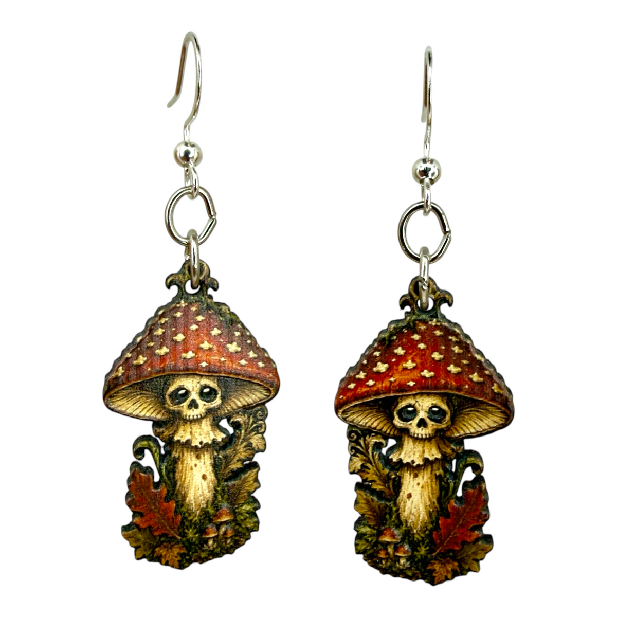 Possessed Mushroom Earrings