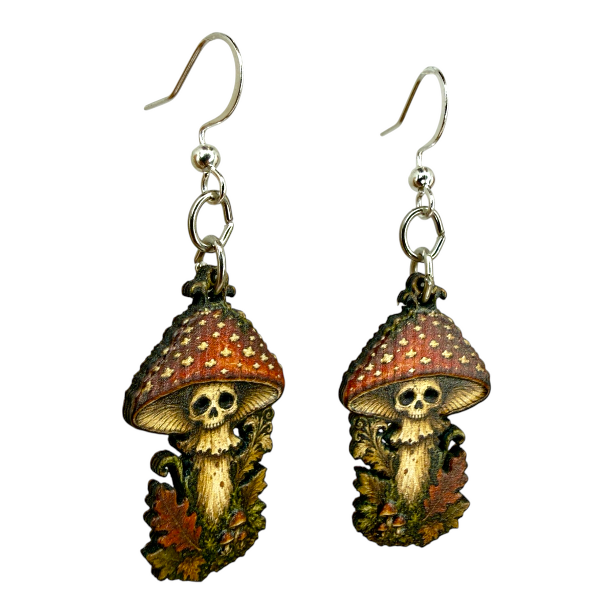 Possessed Mushroom Earrings