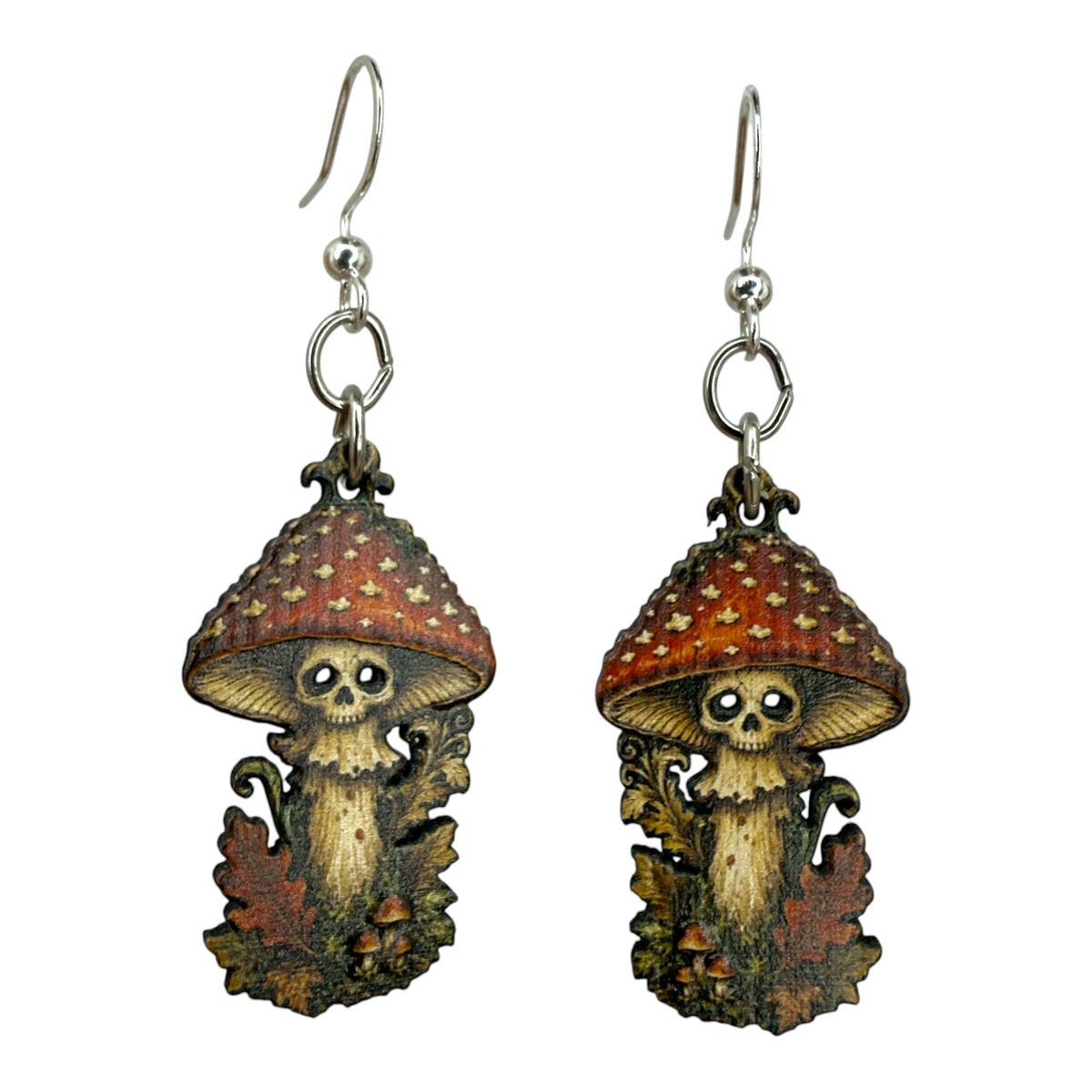 Possessed Mushroom Earrings