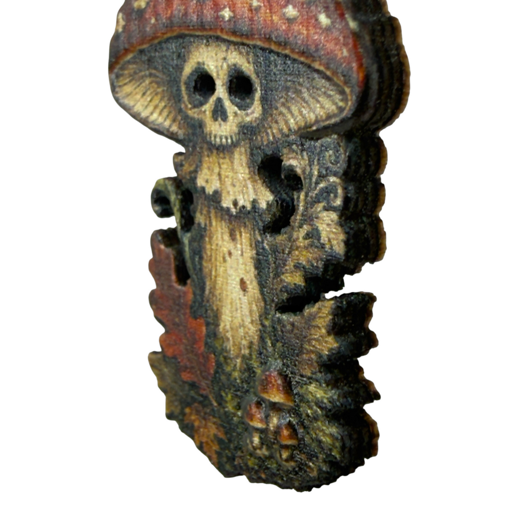 Possessed Mushroom Earrings