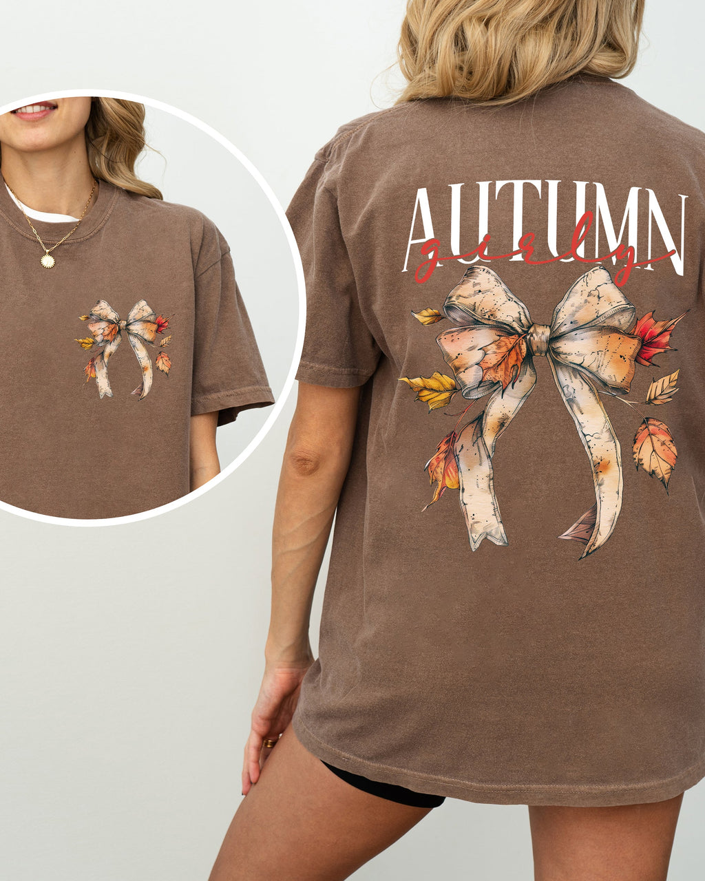 T-shirt girly d'automne