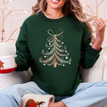 Santa Ribbon Sweatshirt