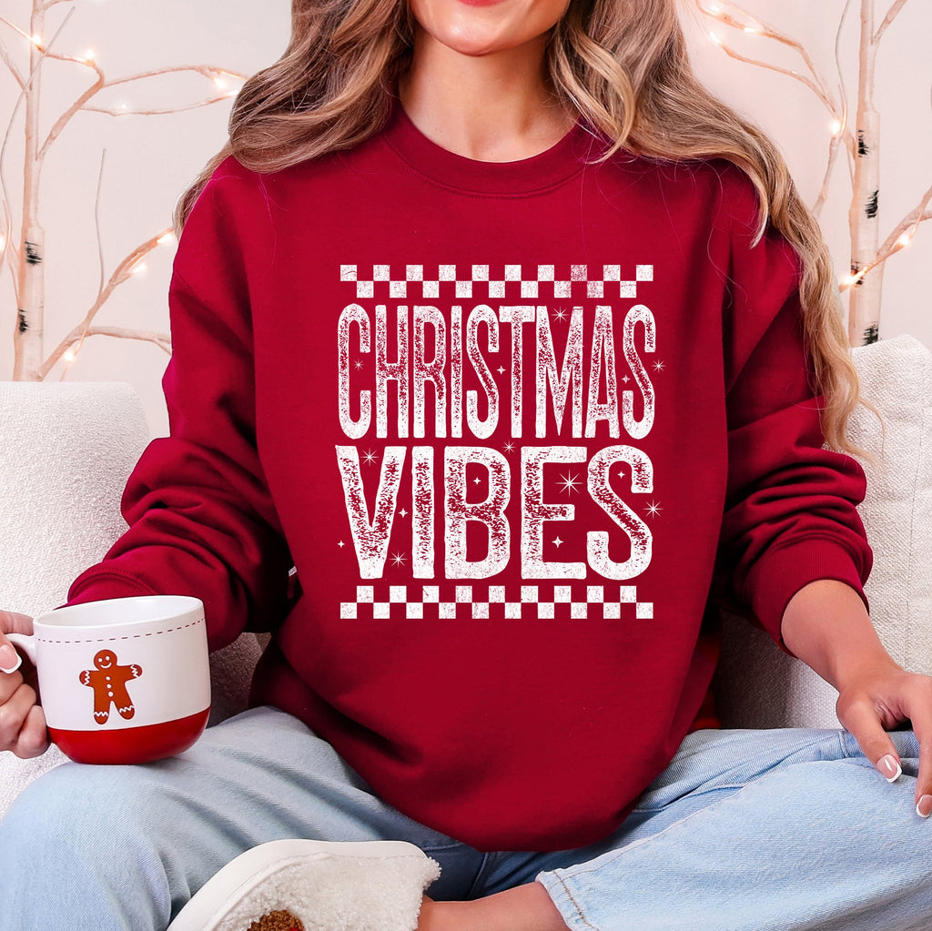 Sweat-shirt graphique rétro ambiance de Noël
