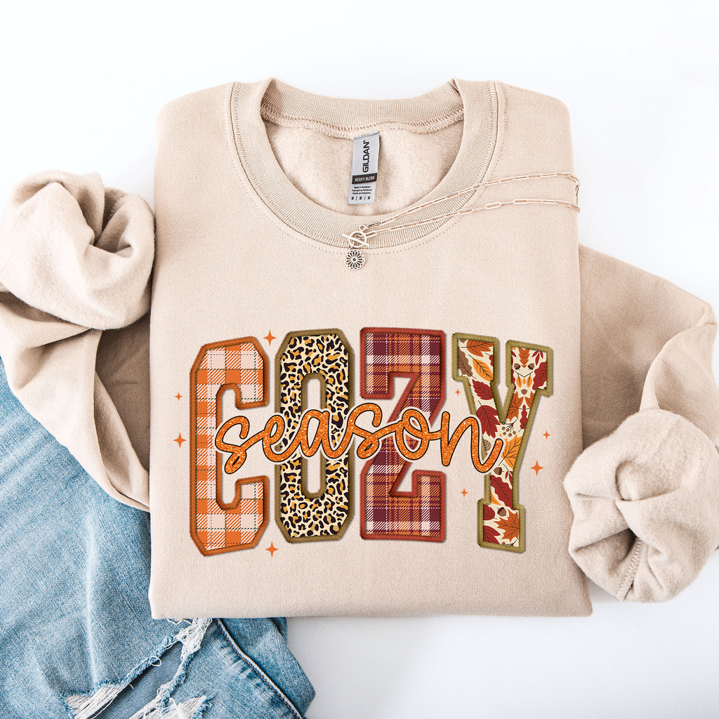 Sweat-shirt citrouille ambiance cocooning