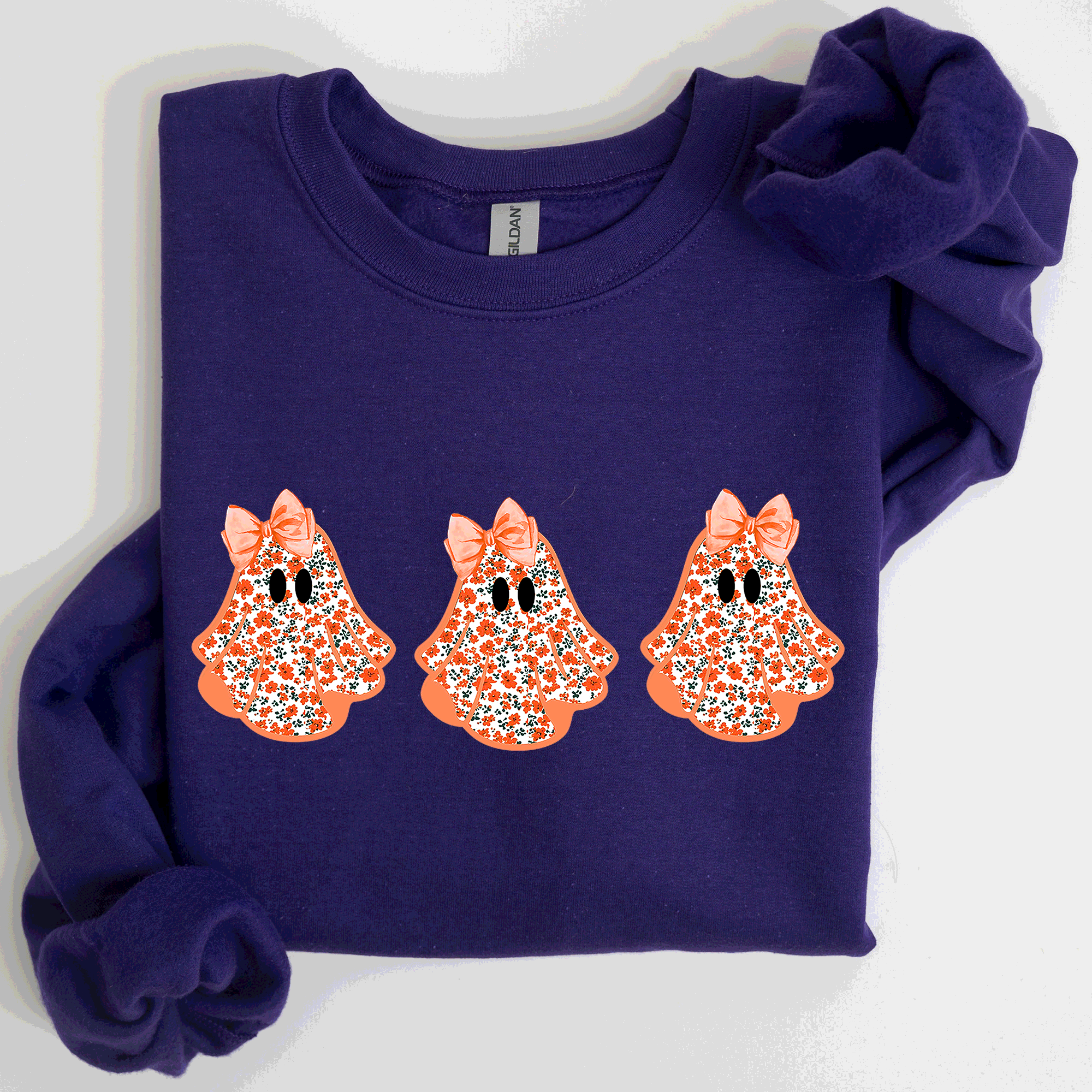 Halloween Ghosts Coquette Sweatshirt