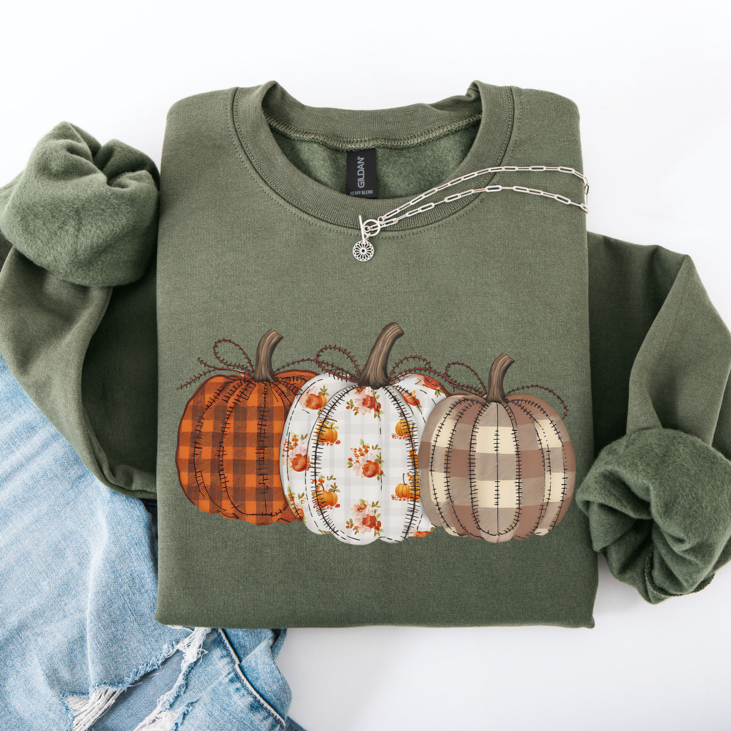 Sweat-shirt d'Halloween citrouilles à motifs mignons