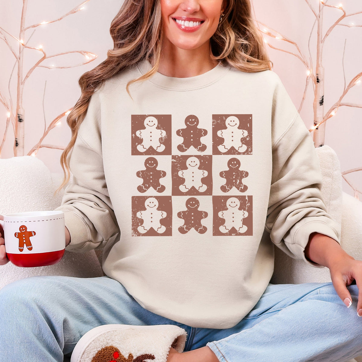 Gingerbread Christmas Sweatshirt