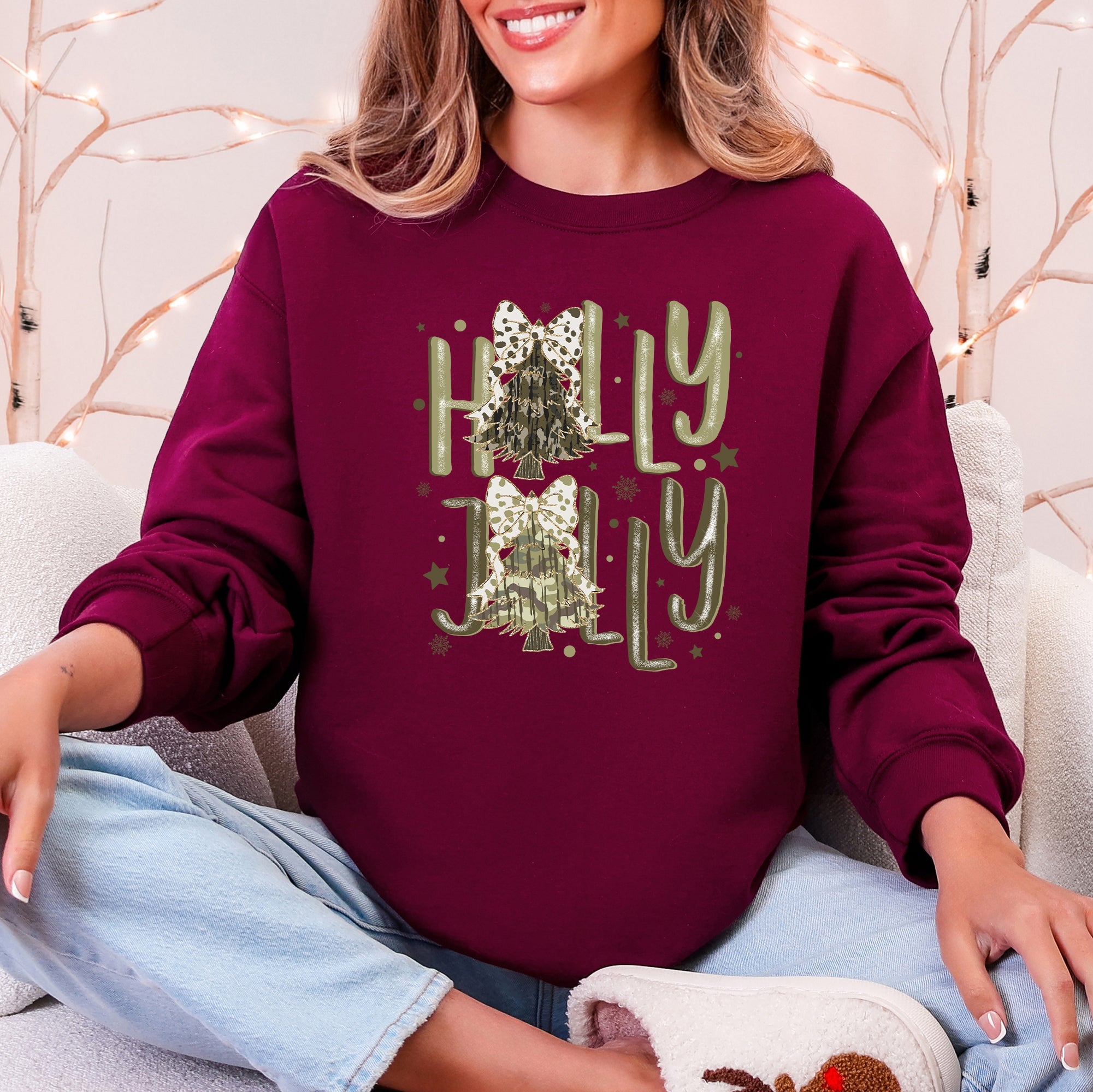 Holly Jolly Christmas Sweatshirt