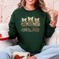 Jolly Camo Christmas Tree Sweatshirt