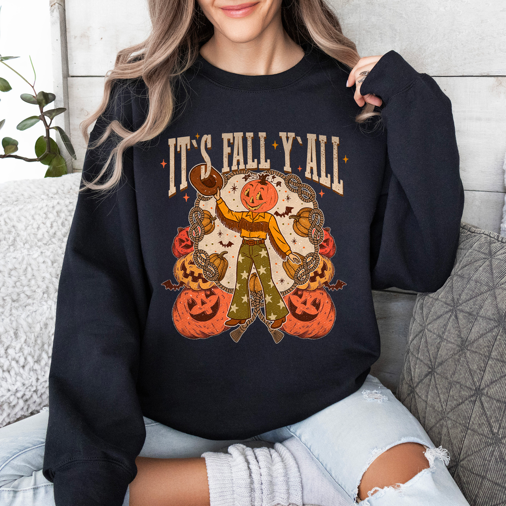 Sweat-shirt "C'est l'automne les amis"